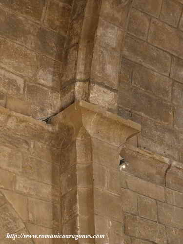 DETALLE DE UN FAJÓN DE LA NAVE